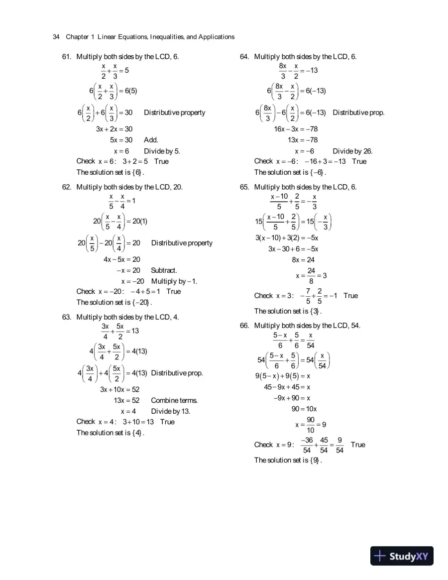 Algebra for College Students, 8th Edition Solution Manual, page 16