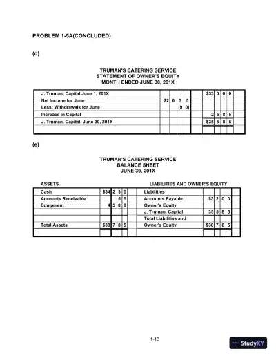 Solution Manual for College Accounting: A Practical Approach, 14th Edition - Page 15 preview image