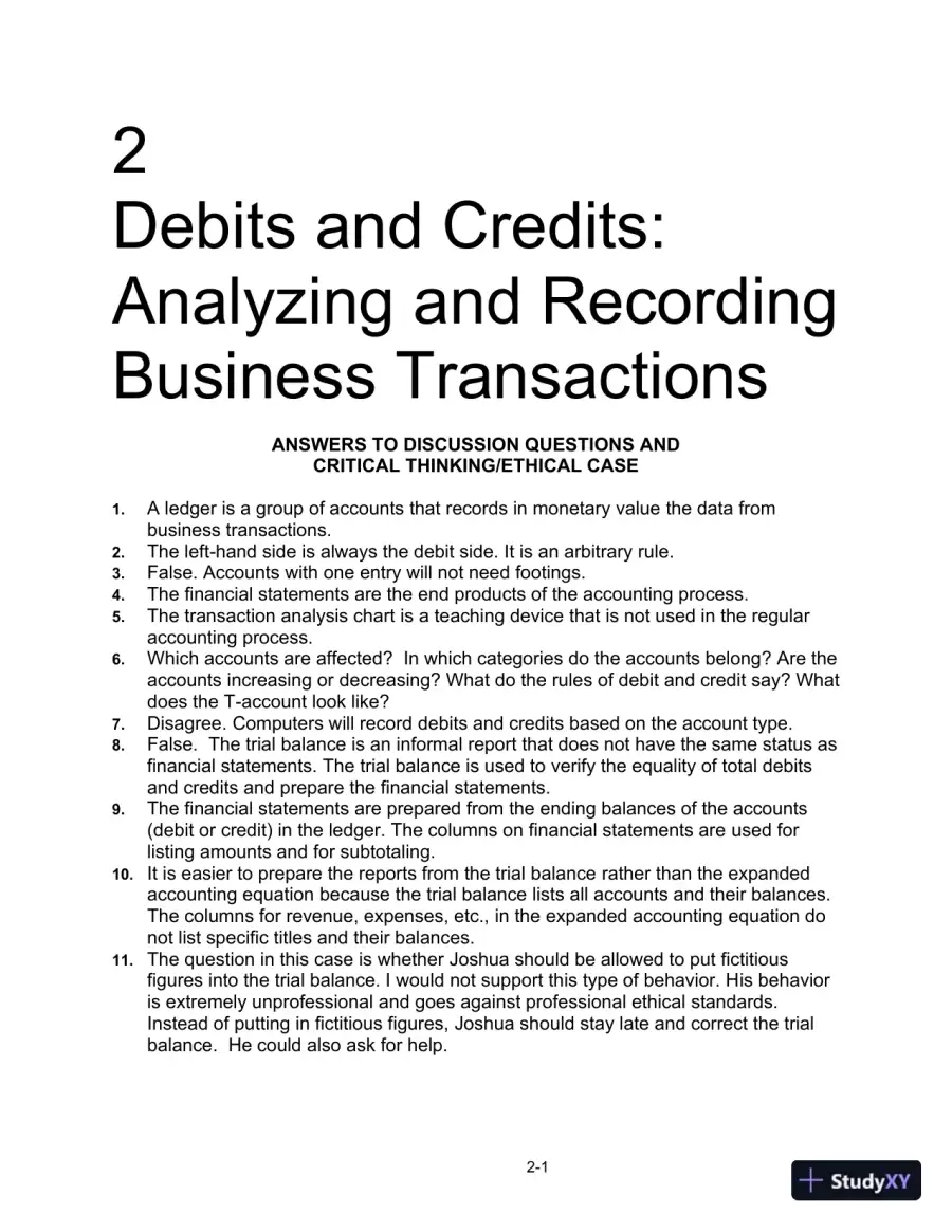 Solution Manual for College Accounting: A Practical Approach, 14th Edition, page 24