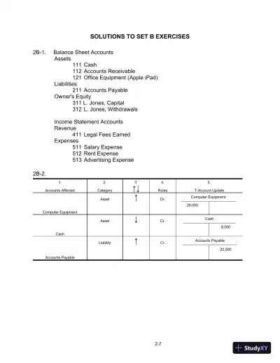 Solution Manual for College Accounting: A Practical Approach, 14th Edition - Page 30 preview image