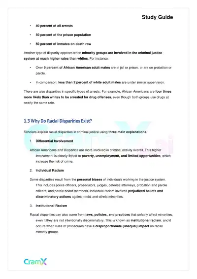 Criminal Justice - Criminal Justice System in the - Page 2 preview image