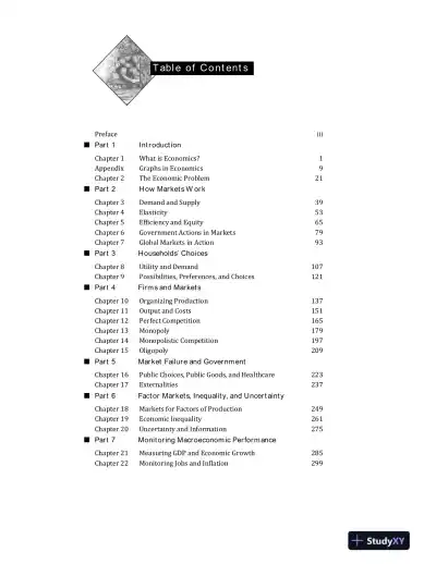 Solution Manual for Economics, 13th Edition - Page 1 preview image