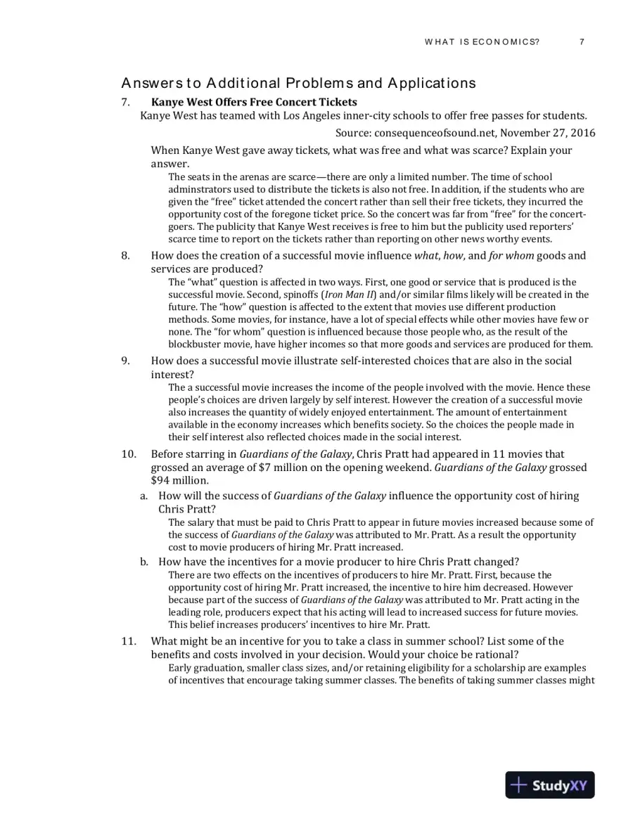 Solution Manual for Economics, 13th Edition, page 10