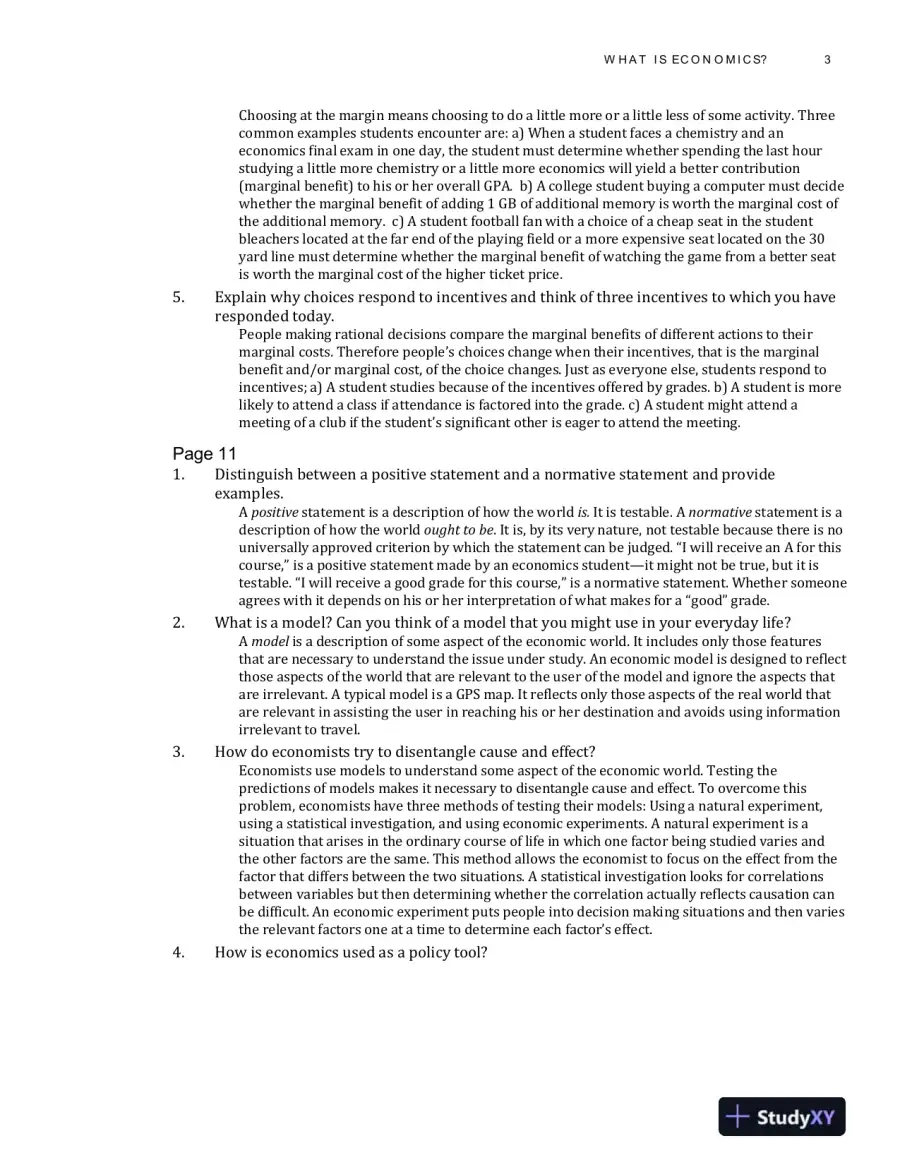 Solution Manual for Economics, 13th Edition, page 6