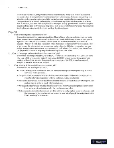 Solution Manual for Economics, 13th Edition - Page 7 preview image