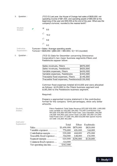 Financial Decision-Making and Managerial Accounting Analysis - Page 3 preview image