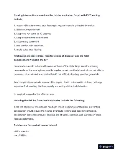 2024-2025 NCLEX Rationals and Study Guide with Answers (168 Solved Questions) - Page 12 preview image