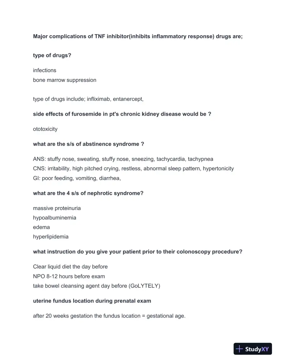 2024-2025 NCLEX Rationals and Study Guide with Answers (168 Solved Questions), page 4