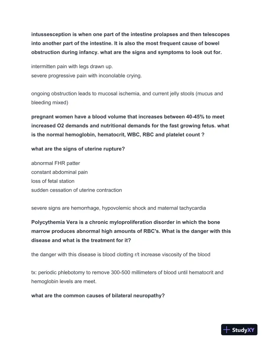 2024-2025 NCLEX Rationals and Study Guide with Answers (168 Solved Questions), page 5