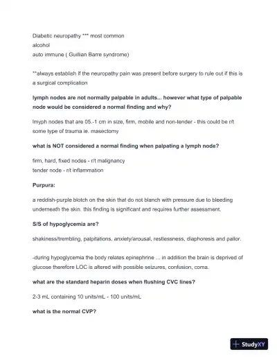 2024-2025 NCLEX Rationals and Study Guide with Answers (168 Solved Questions) - Page 6 preview image