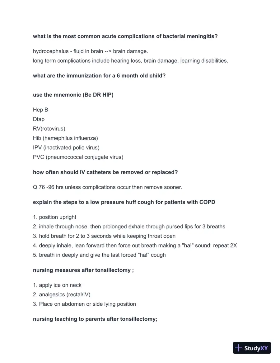 2024-2025 NCLEX Rationals and Study Guide with Answers (168 Solved Questions), page 9