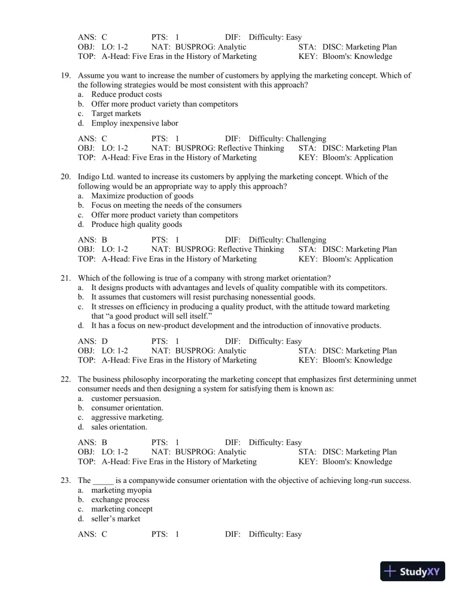 Test Bank For Contemporary Marketing, 16th Edition, page 16