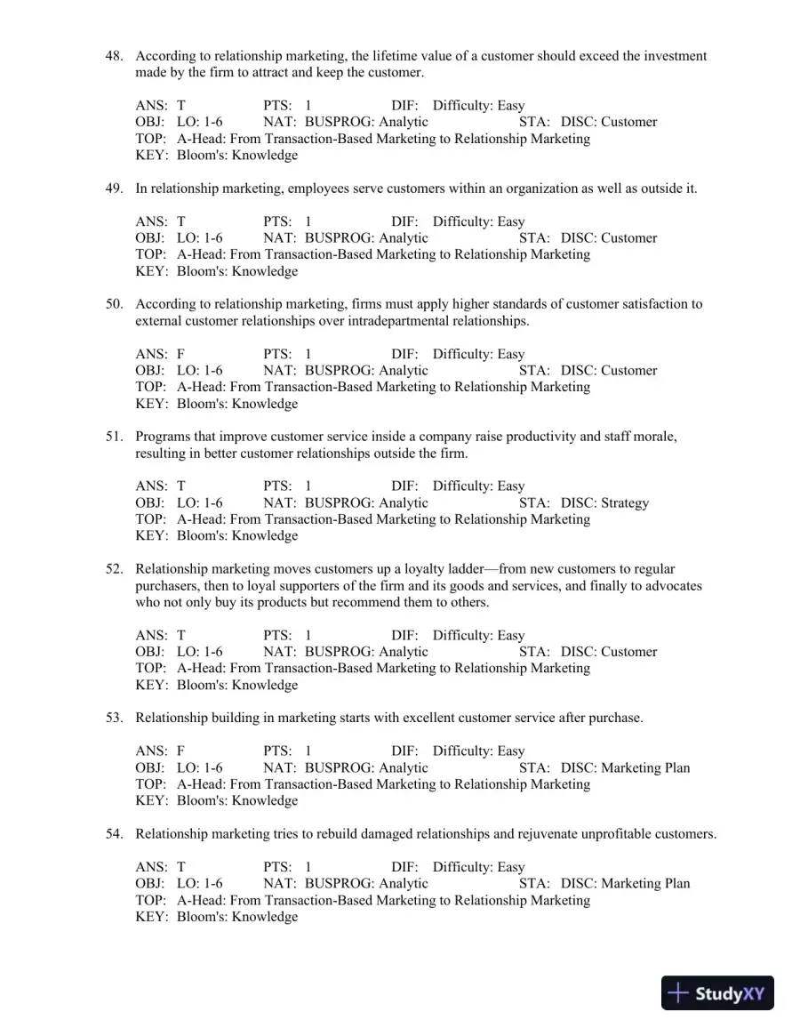 Test Bank For Contemporary Marketing, 16th Edition, page 8