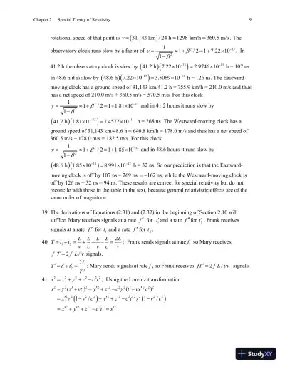 Solution Manual for Modern Physics for Scientists and Engineers, 4th Edition - Page 11 preview image