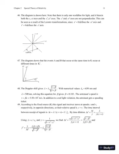 Solution Manual for Modern Physics for Scientists and Engineers, 4th Edition - Page 13 preview image