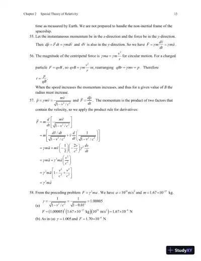 Solution Manual for Modern Physics for Scientists and Engineers, 4th Edition - Page 15 preview image