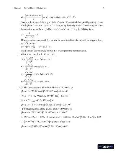 Solution Manual for Modern Physics for Scientists and Engineers, 4th Edition - Page 5 preview image