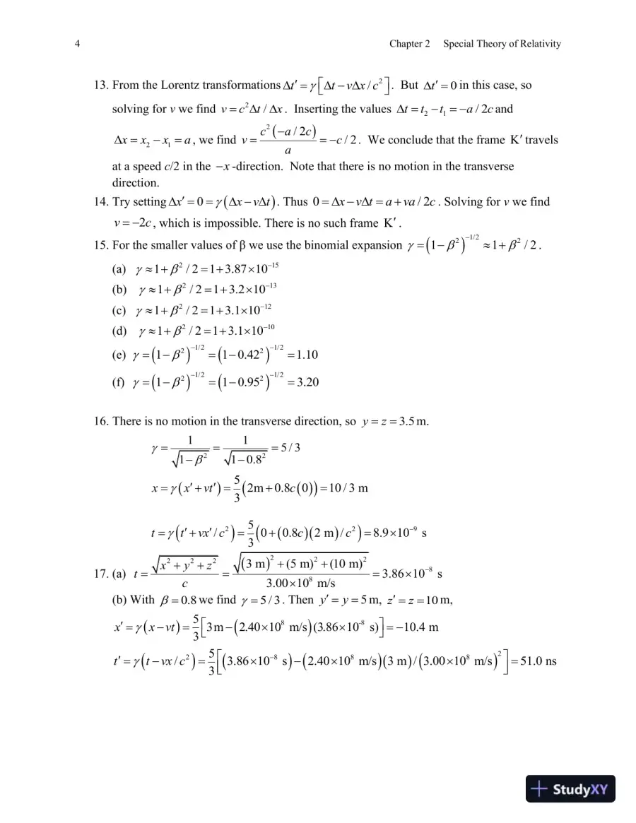 Solution Manual for Modern Physics for Scientists and Engineers, 4th Edition, page 6