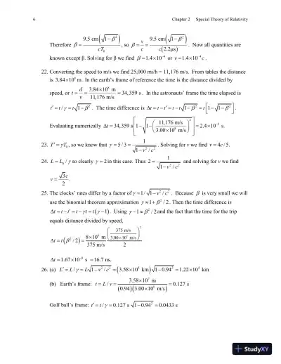 Solution Manual for Modern Physics for Scientists and Engineers, 4th Edition - Page 8 preview image