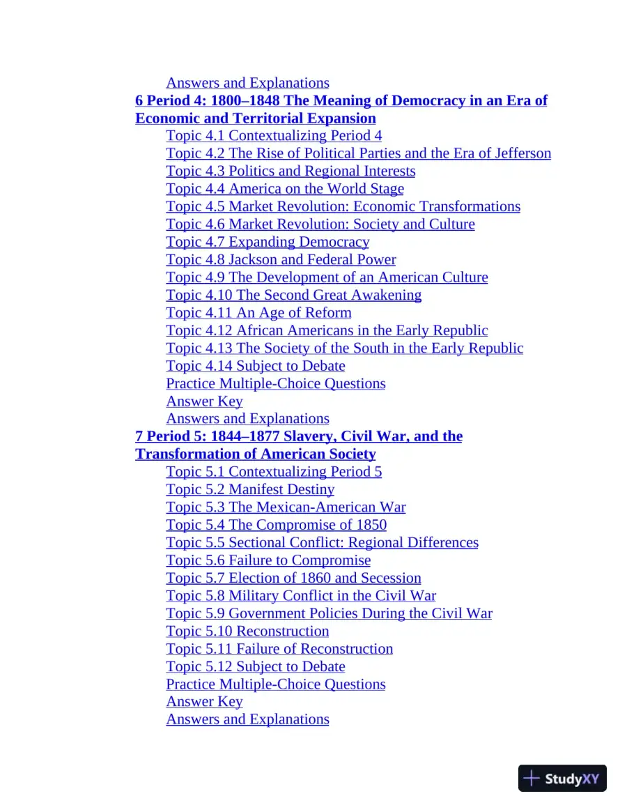 AP US History: With 2 Practice Tests (2020), page 7