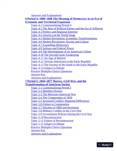 AP US History: With 2 Practice Tests (2020) - Page 7 preview image