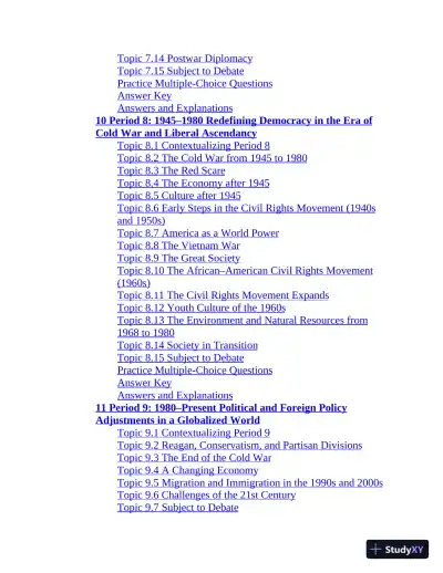 AP US History: With 2 Practice Tests (2020) - Page 9 preview image