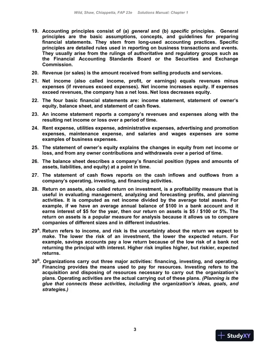 Fundamental Accounting Principles , 24th Edition Solution Manual, page 4