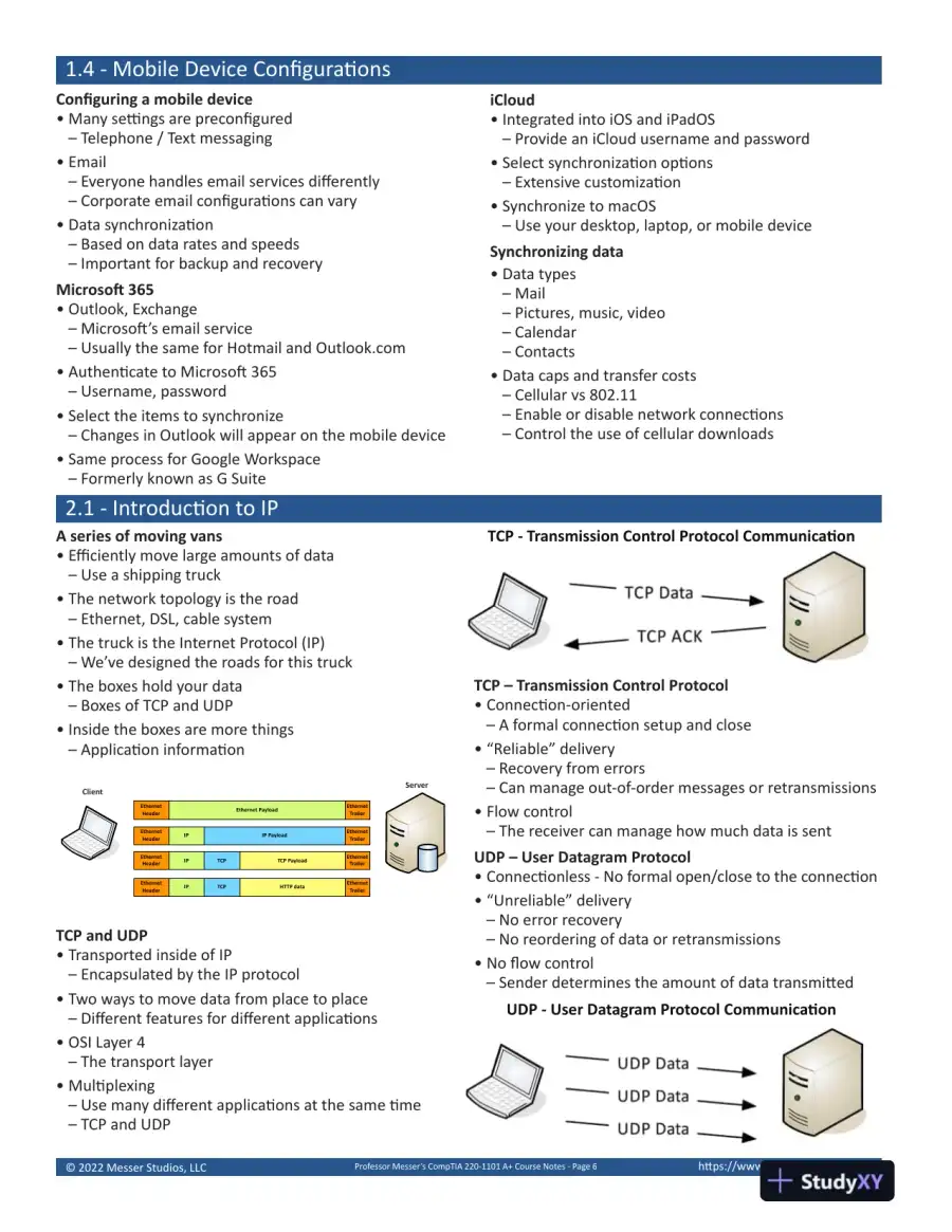 Professor Messer's CompTIA A+ 220-901 and 220-902 Course Notes (2015), page 14