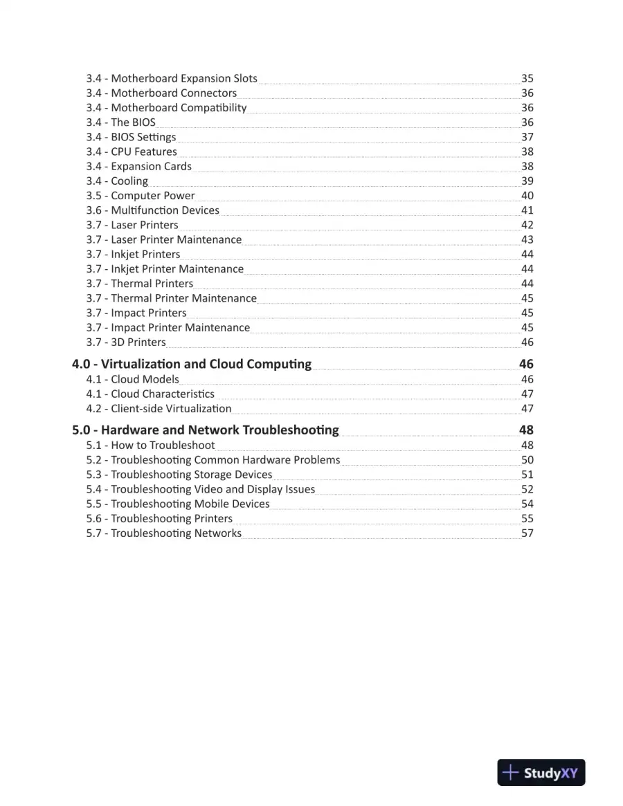 Professor Messer's CompTIA A+ 220-901 and 220-902 Course Notes (2015), page 6