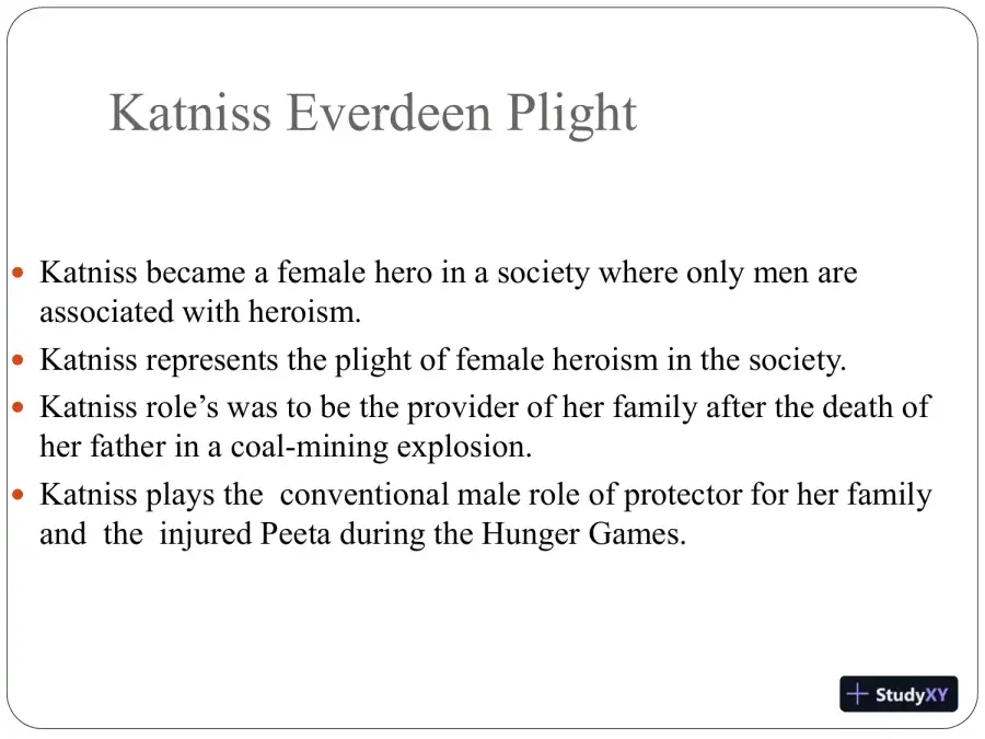 A Contemporary Heroine�s Quest Inspired By a Mythological Quest - The Hunger Games, page 3
