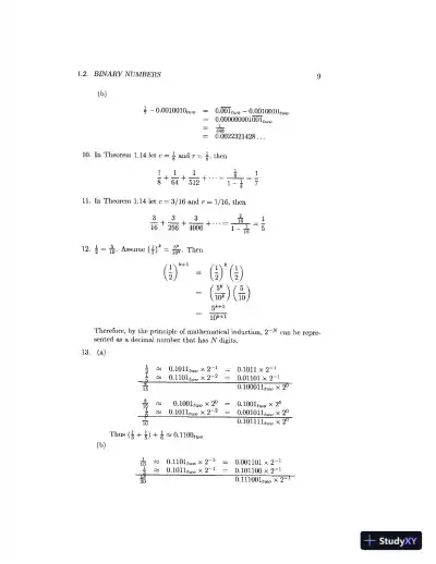 Solution Manual For Numerical Methods Using Matlab, 4th Edition - Page 10 preview image