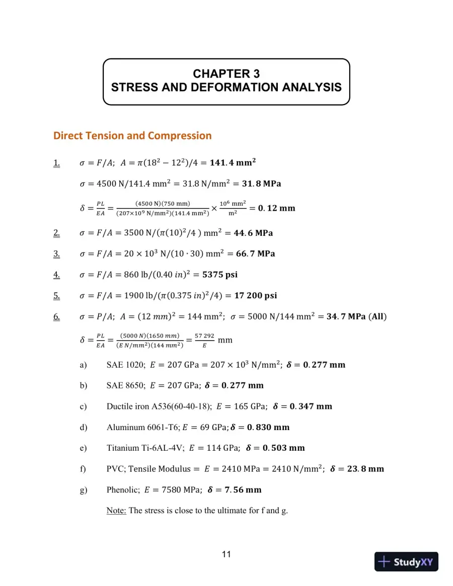 Solution Manual for Machine Elements in Mechanical Design, 6th Edition, page 14