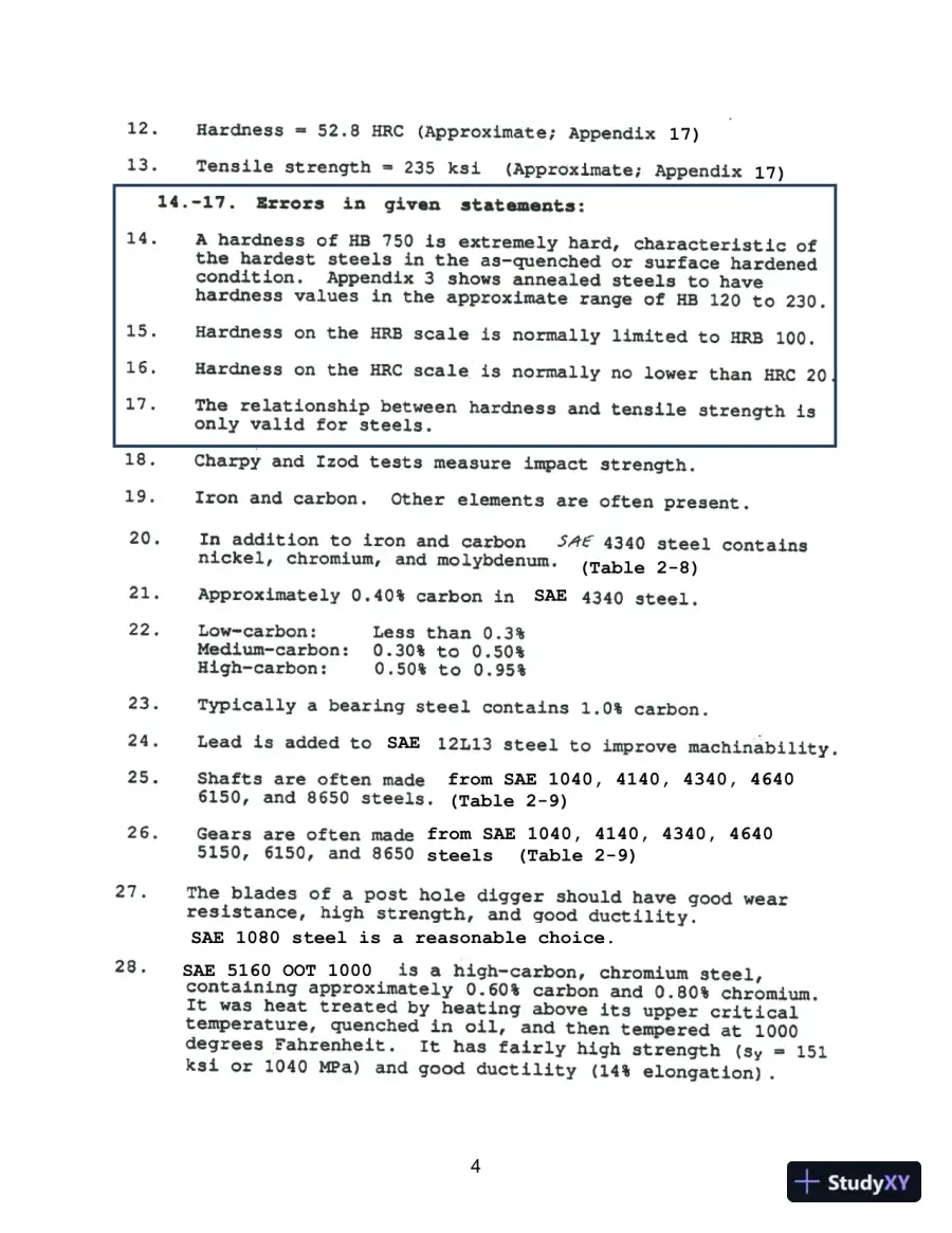 Solution Manual for Machine Elements in Mechanical Design, 6th Edition, page 7