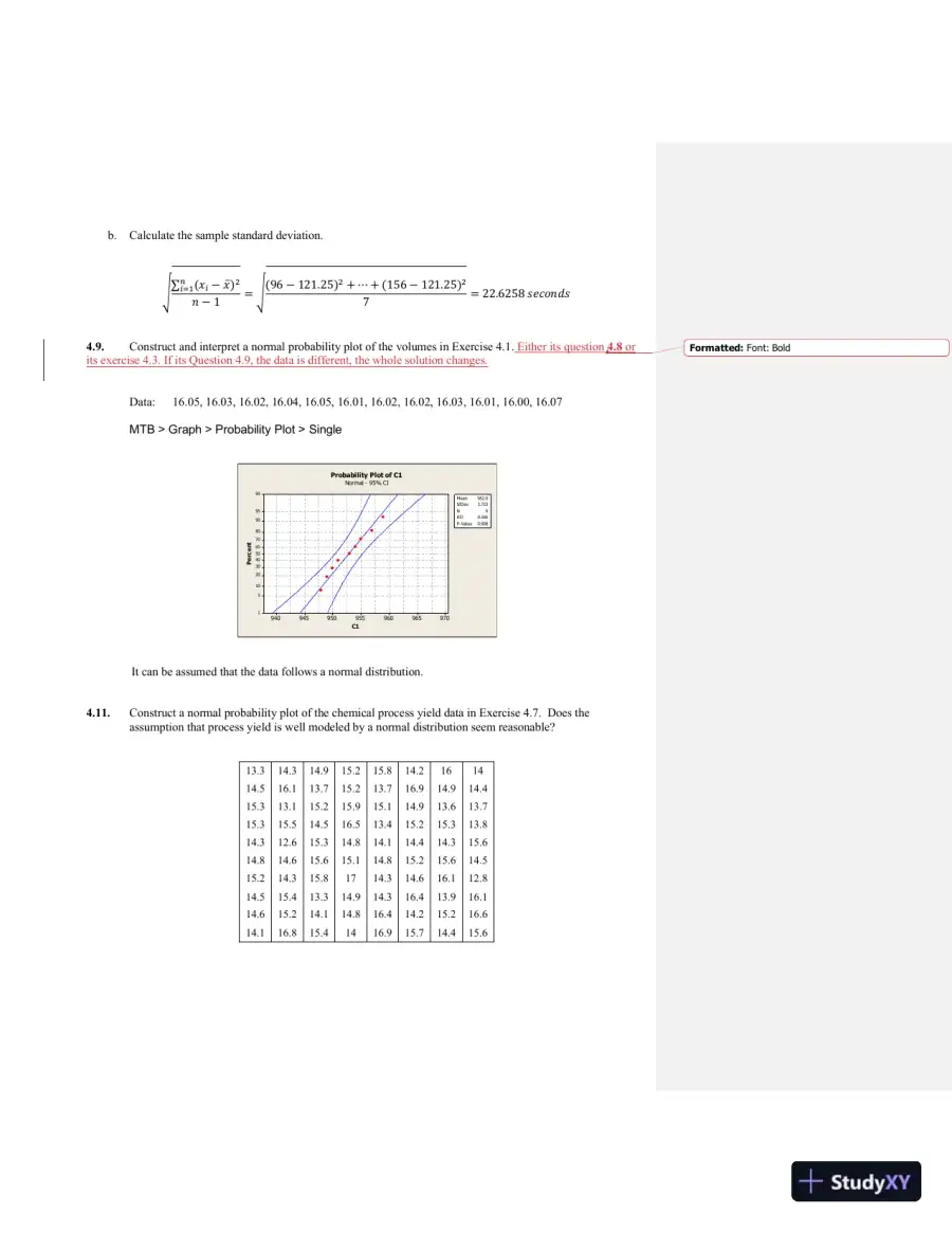 Solution Manual For Managing, Controlling, and Improving Quality, 1st Edition, page 10