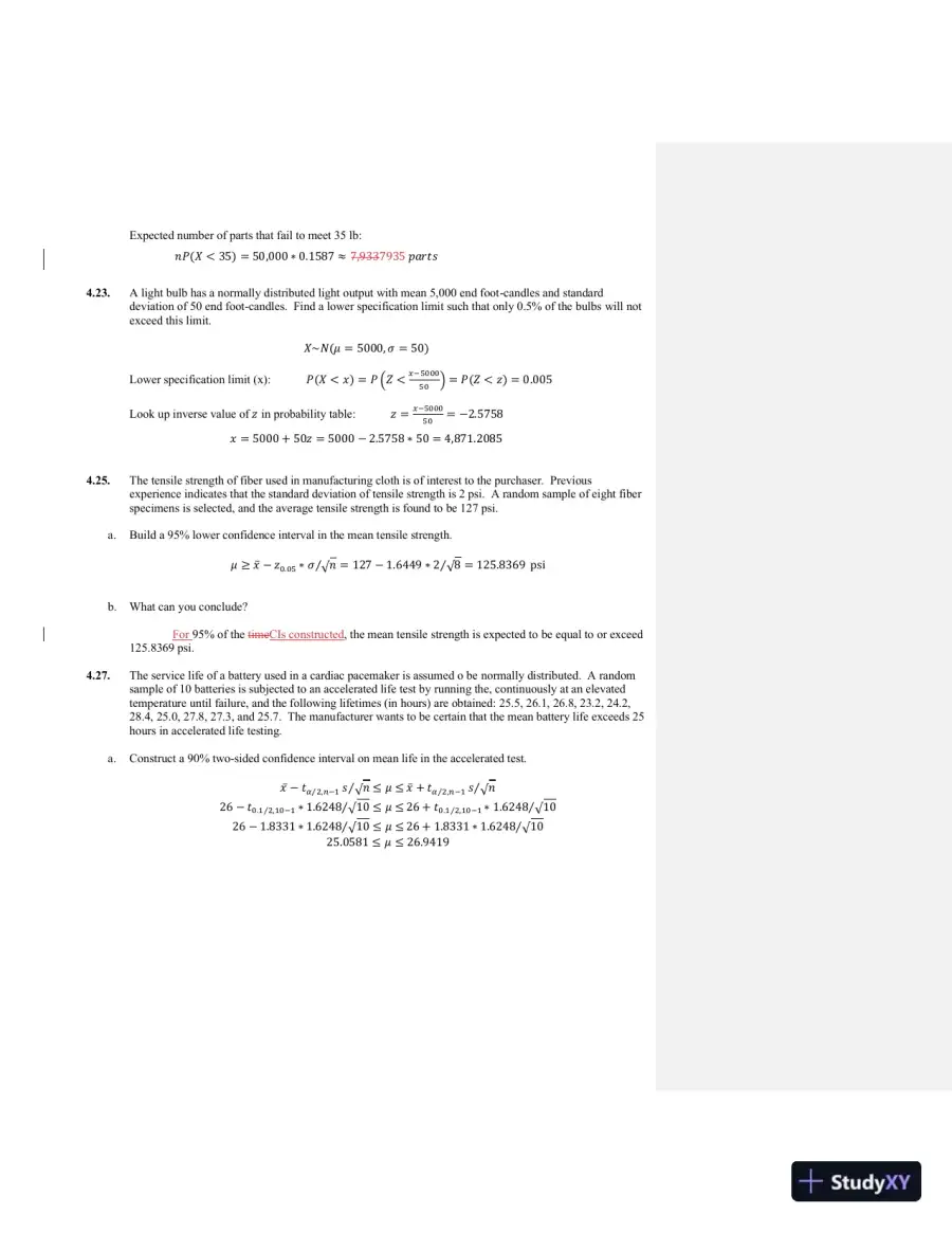 Solution Manual For Managing, Controlling, and Improving Quality, 1st Edition, page 14