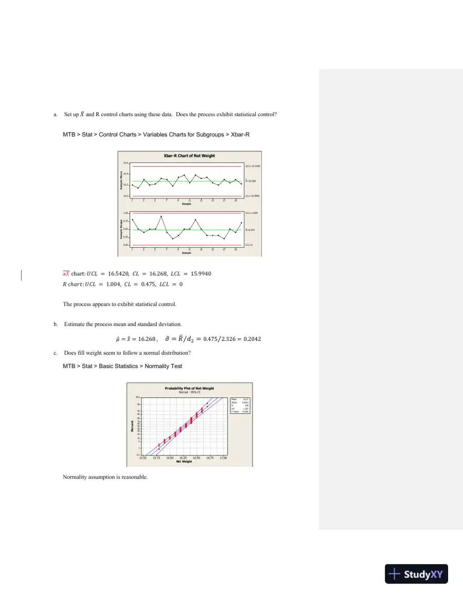 Solution Manual For Managing, Controlling, and Improving Quality, 1st Edition, page 30