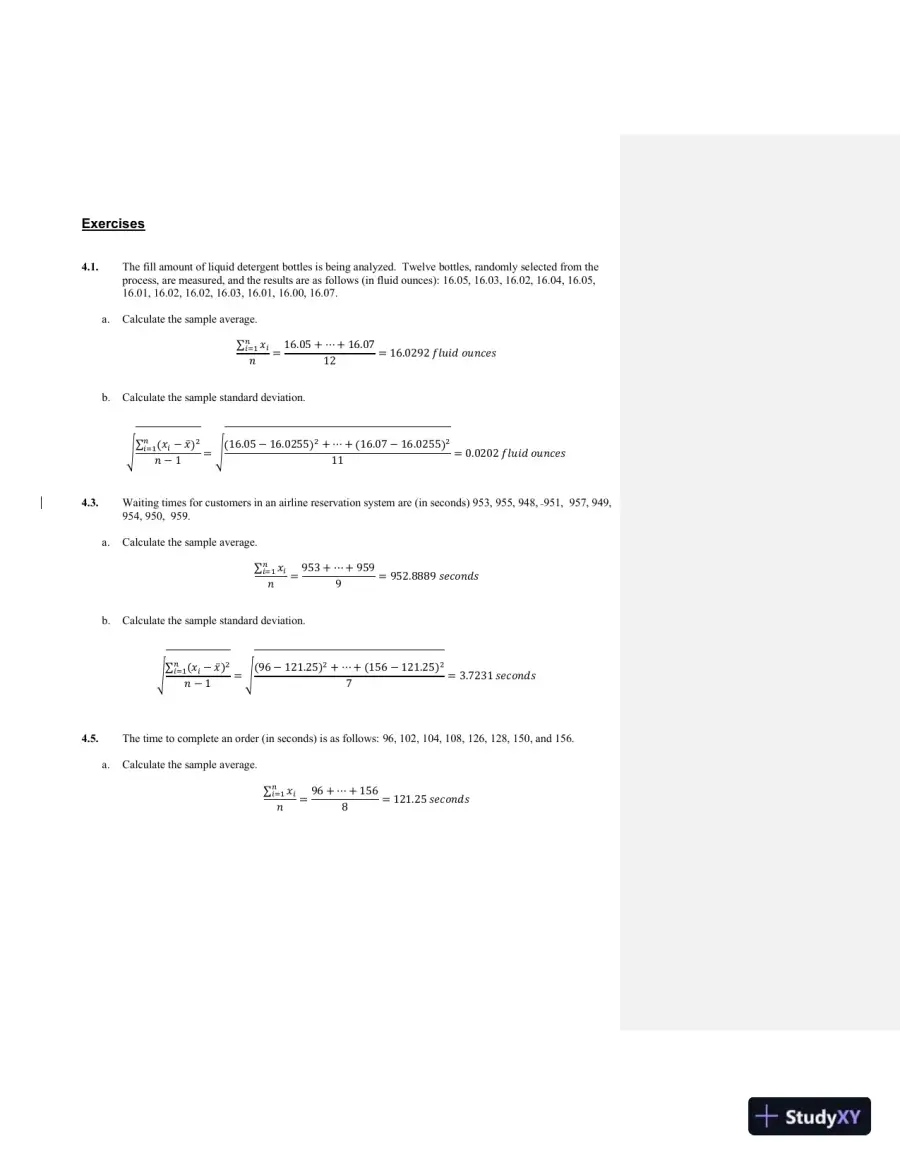 Solution Manual For Managing, Controlling, and Improving Quality, 1st Edition, page 9