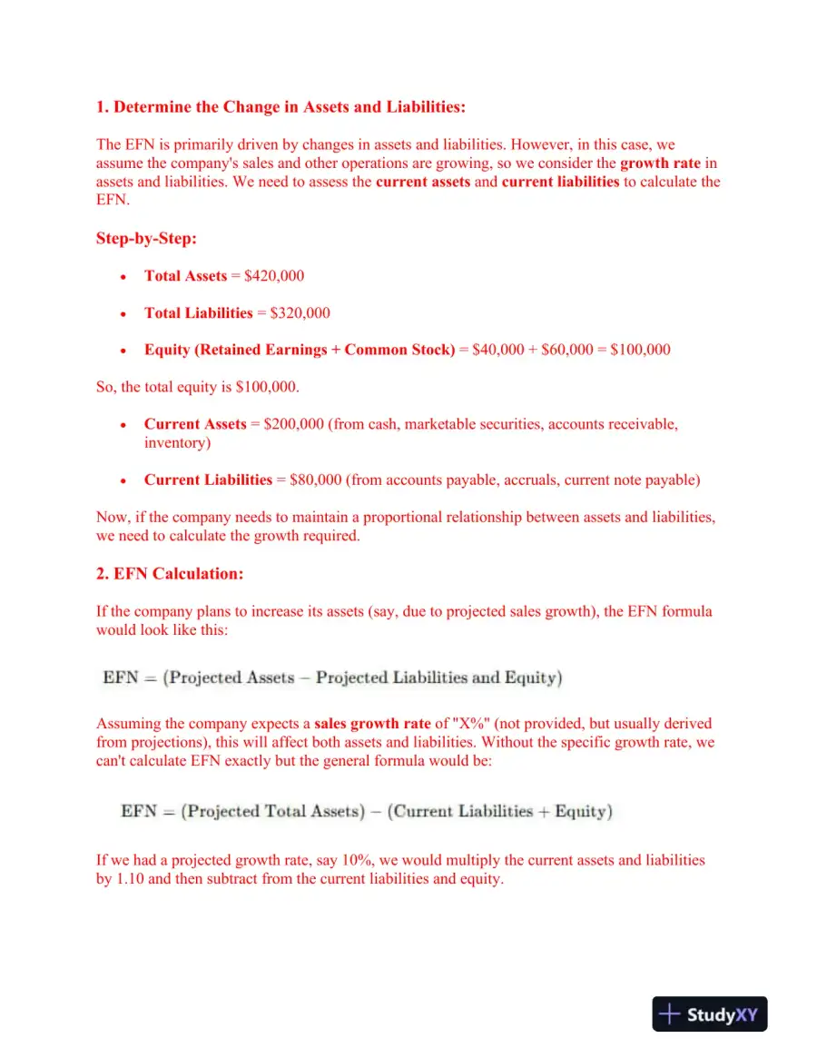 Financial Planning and Forecasting for Rologene Company: Module 2 Problem Set, page 3