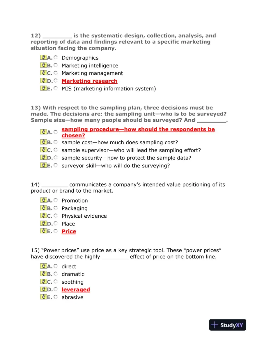 Marketing Management and Research: Key Concepts and Processes, page 5