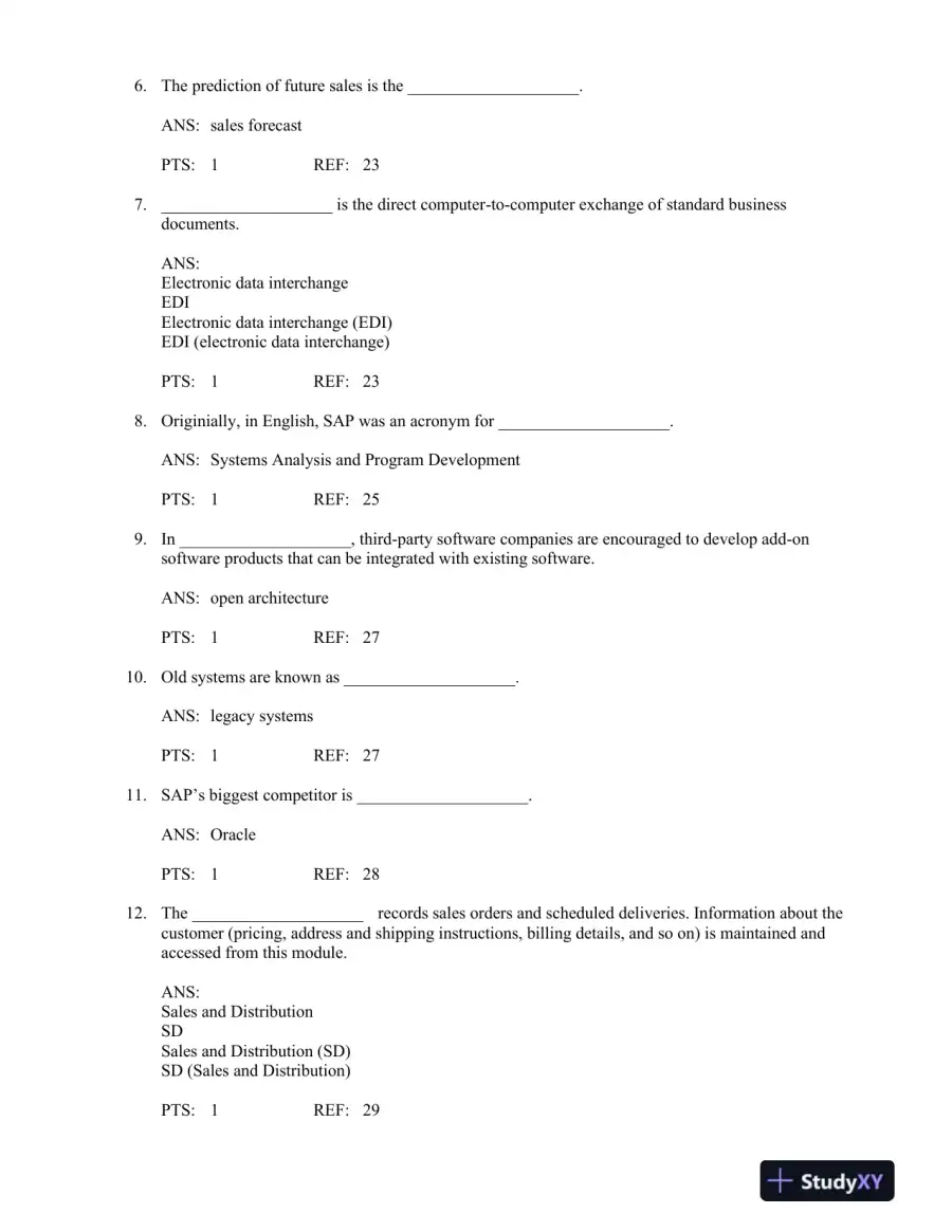 Test Bank For Concepts In Enterprise Resource Planning, 4th Edition, page 16