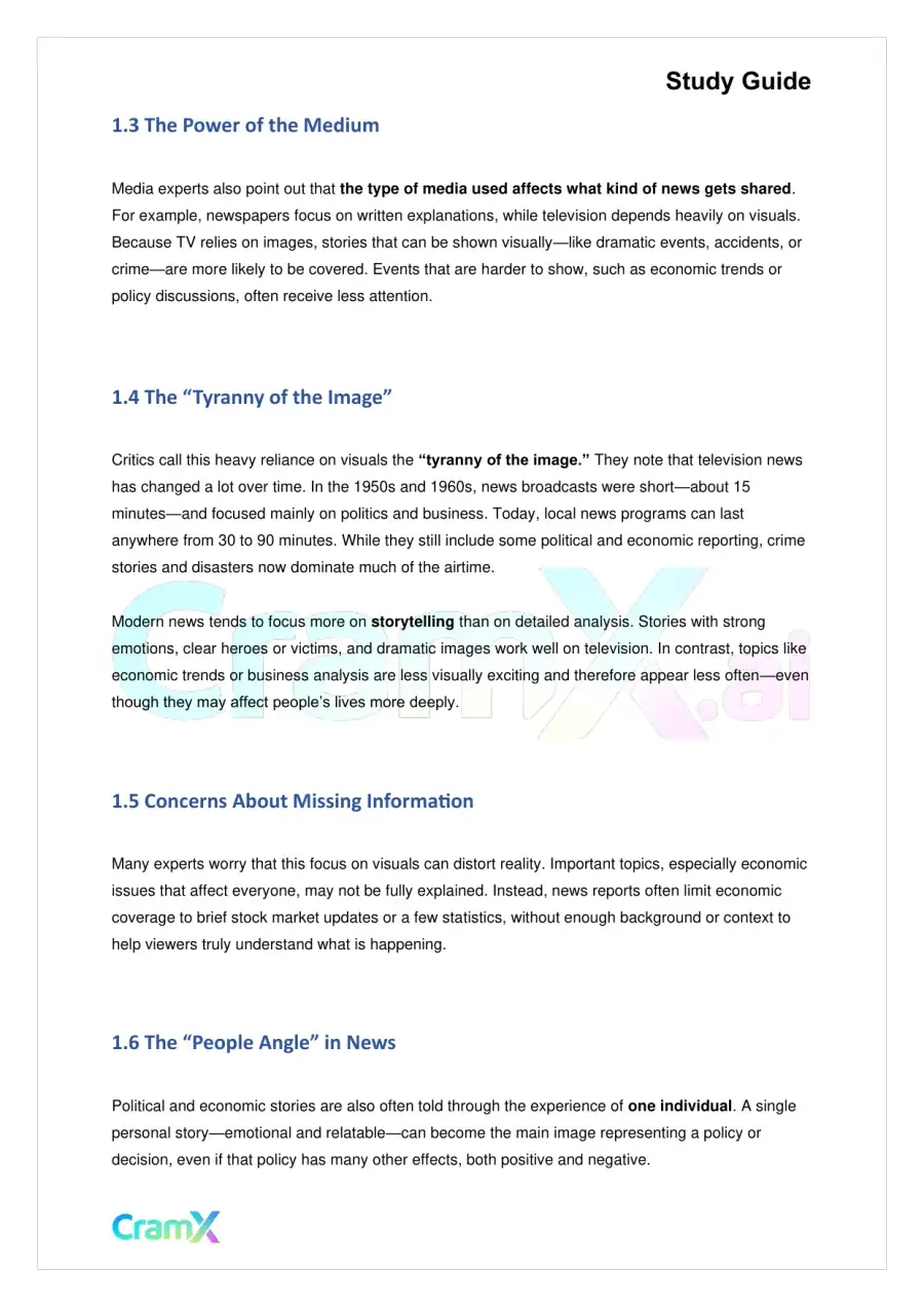 Sociology - Contemporary Mass Media, page 2