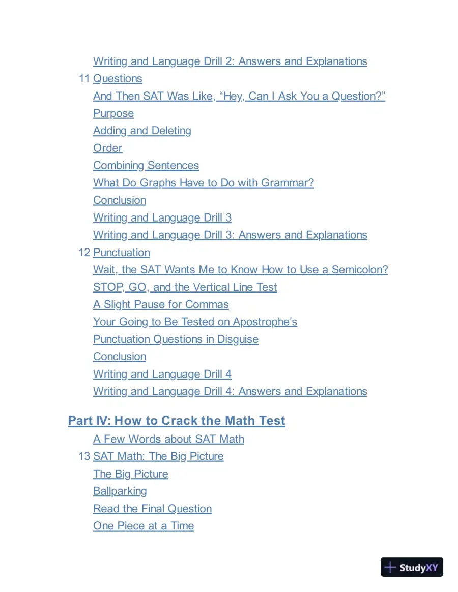 Princeton Review SAT Premium Prep, 2023: 9 Practice Tests + Review and Techniques (2022), page 10