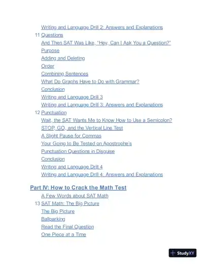 Princeton Review SAT Premium Prep, 2023: 9 Practice Tests + Review and Techniques (2022) - Page 10 preview image