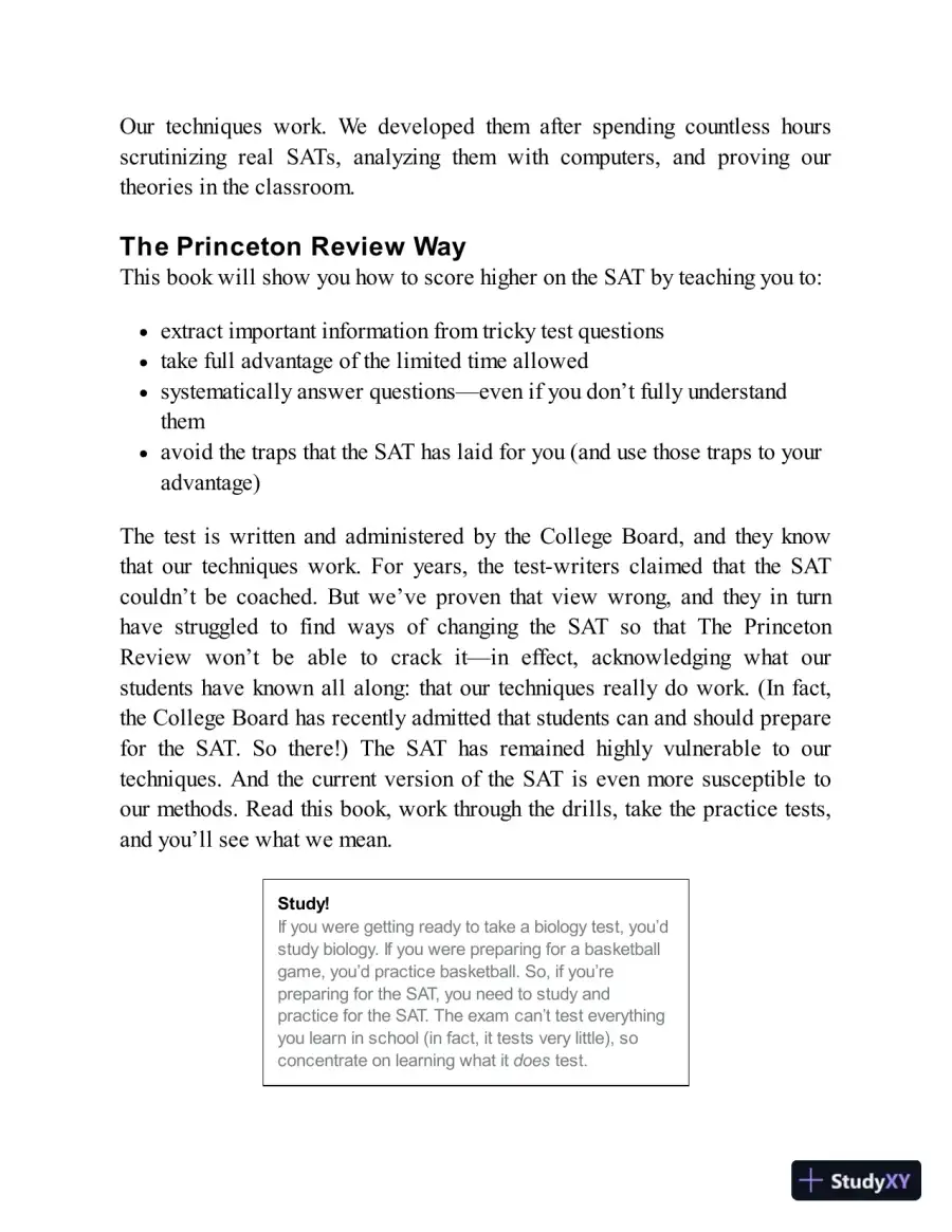 Princeton Review SAT Premium Prep, 2023: 9 Practice Tests + Review and Techniques (2022), page 24
