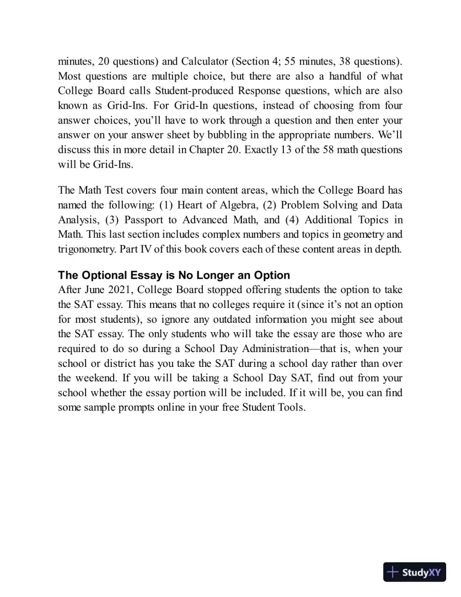Princeton Review SAT Premium Prep, 2023: 9 Practice Tests + Review and Techniques (2022), page 29