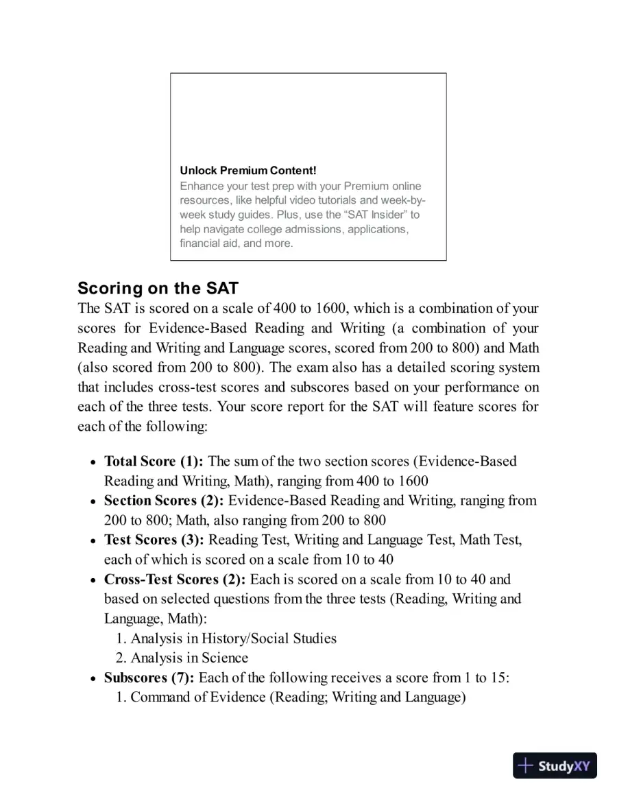 Princeton Review SAT Premium Prep, 2023: 9 Practice Tests + Review and Techniques (2022), page 30