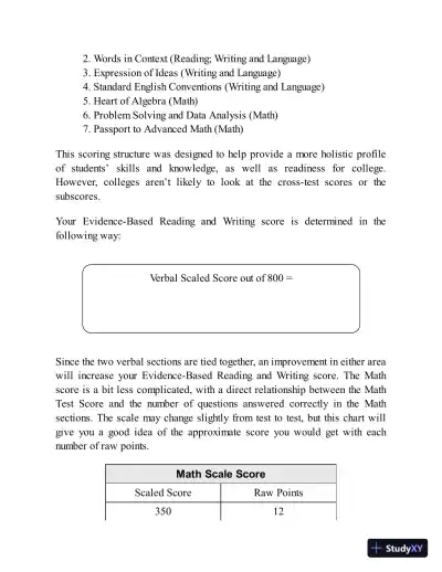 Princeton Review SAT Premium Prep, 2023: 9 Practice Tests + Review and Techniques (2022) - Page 31 preview image