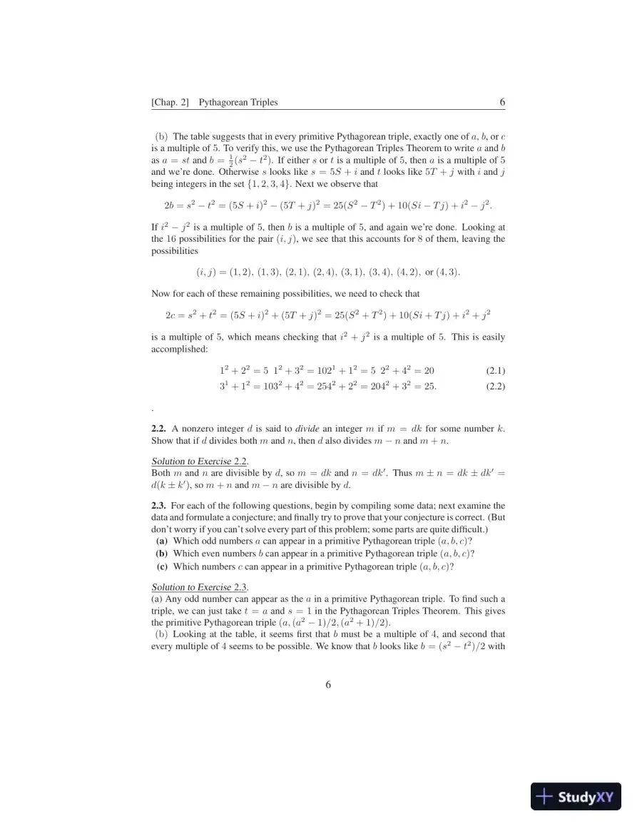 Solution Manual for A Friendly Introduction to Number Theory, 4th Edition, page 10