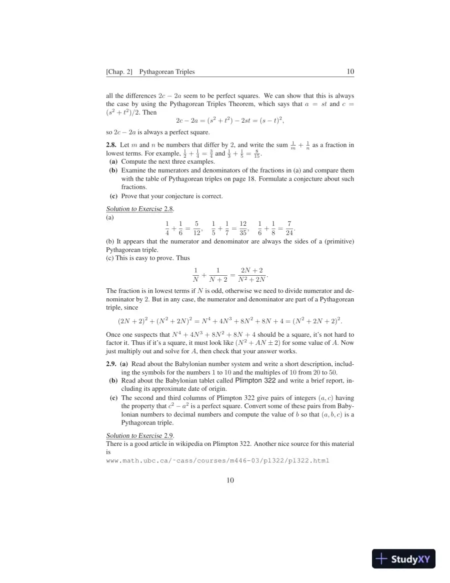 Solution Manual for A Friendly Introduction to Number Theory, 4th Edition, page 14