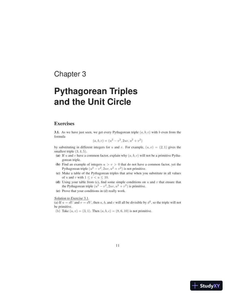 Solution Manual for A Friendly Introduction to Number Theory, 4th Edition, page 15